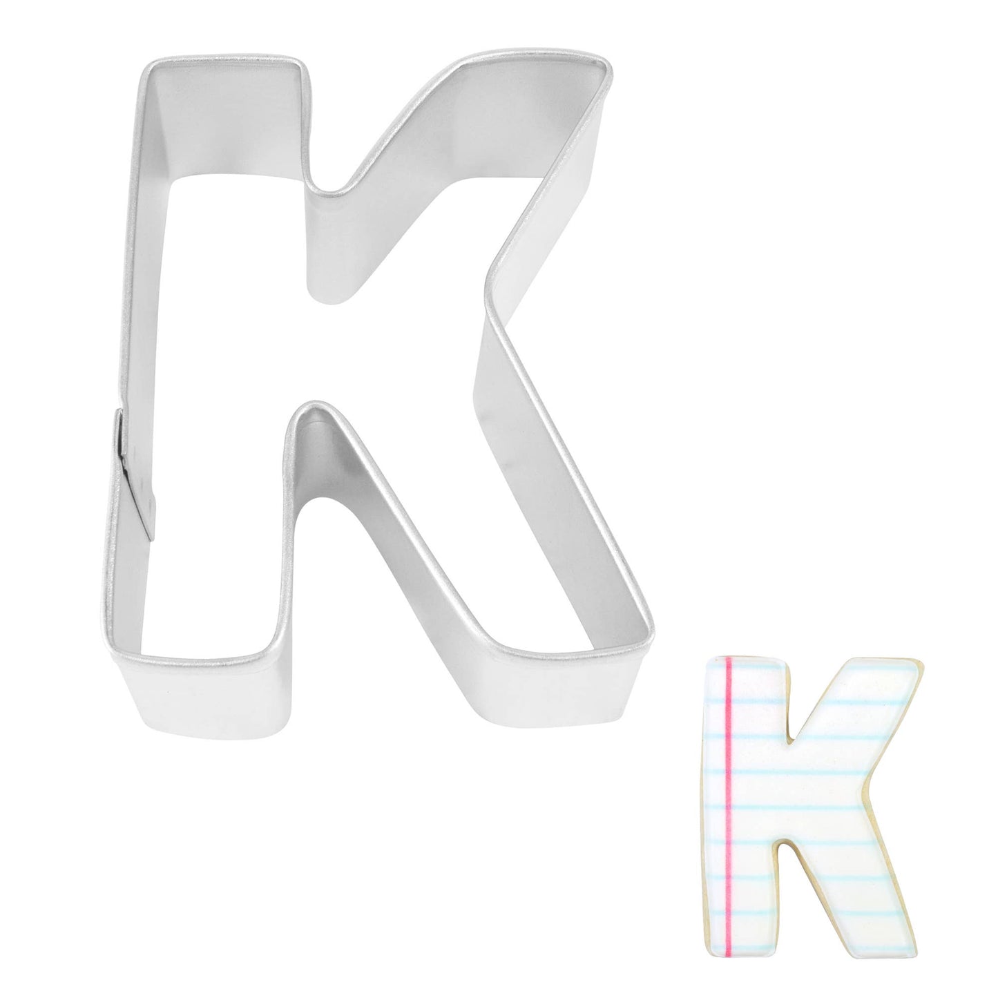 Letter K Cookie Cutter, 3"- R&M