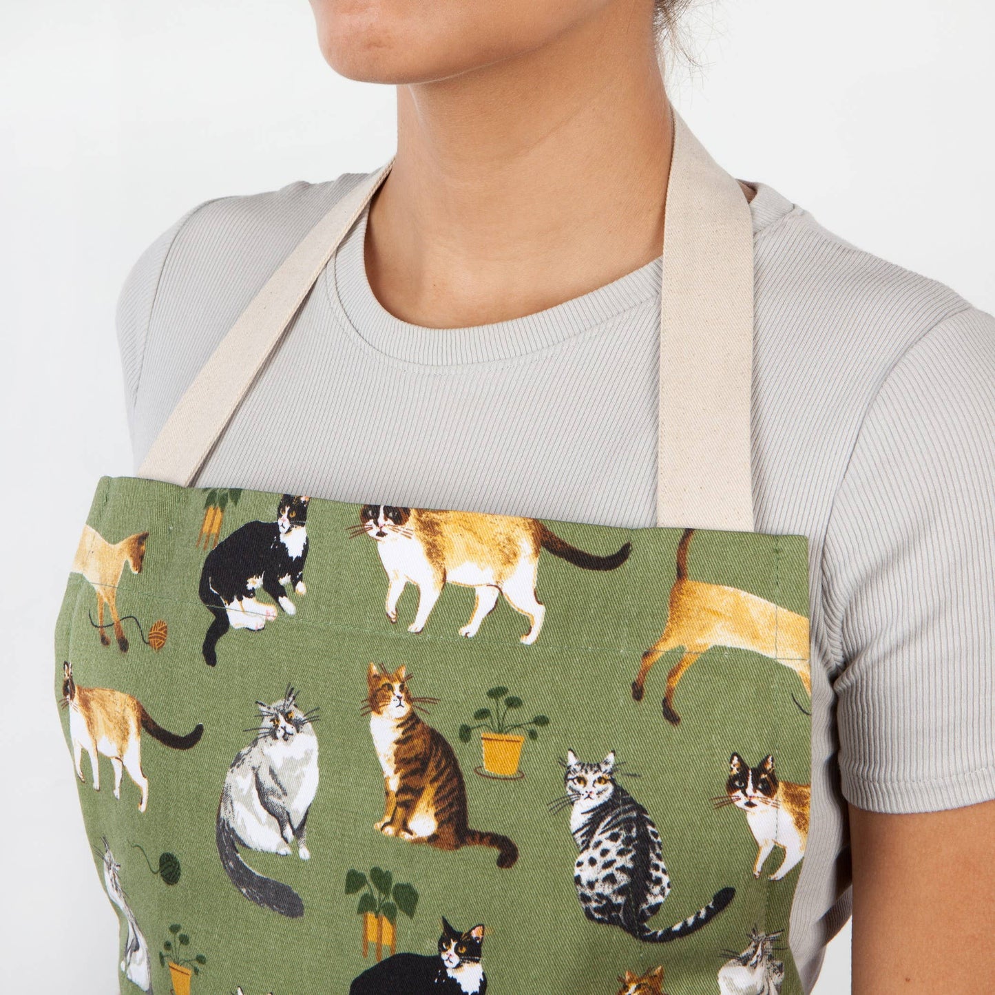 Cat Collective Petite Chef Apron - Now Designs by Danica