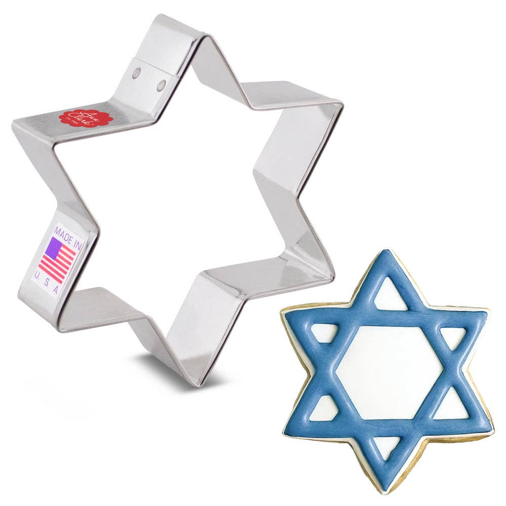 Star of David Cookie Cutter 3.75" - Ann Clark