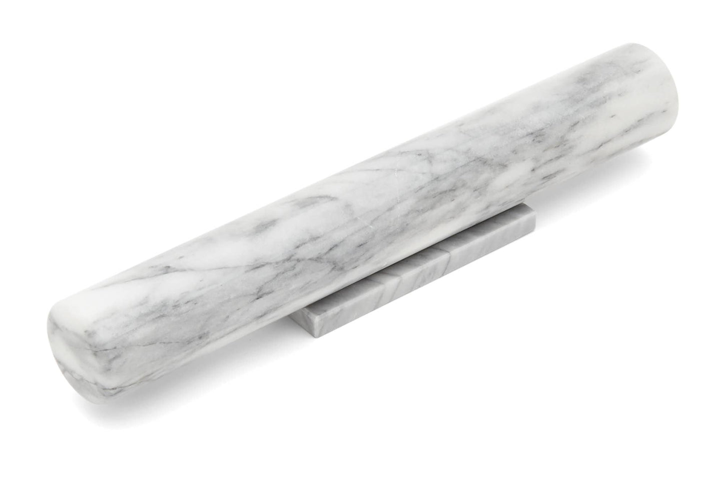 11” Marble French Rolling Pin with Base - Fox Run