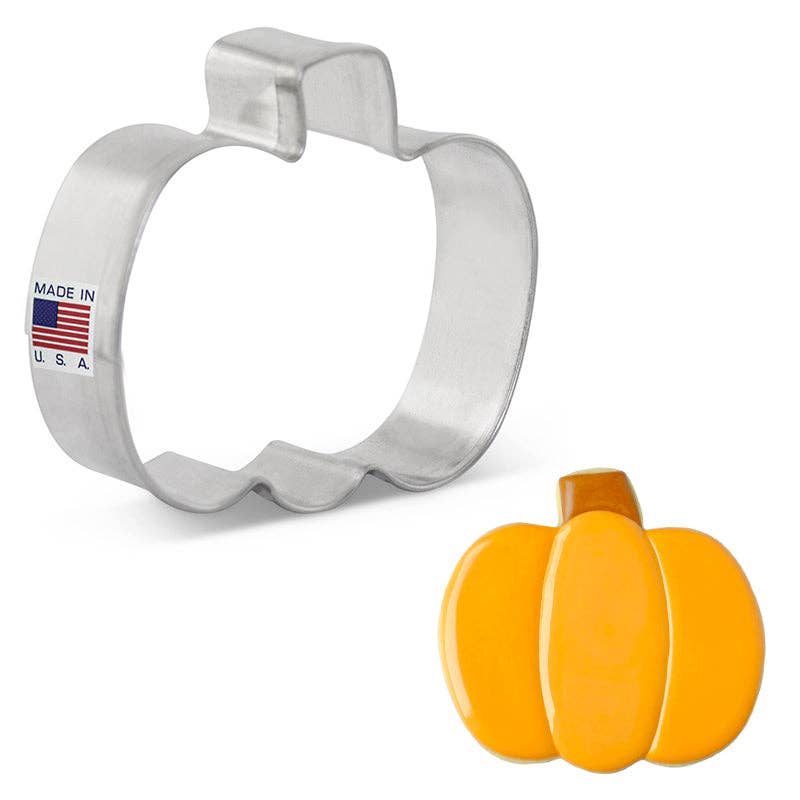 Mini Pumpkin Cookie Cutter 2.25" - Ann Clark
