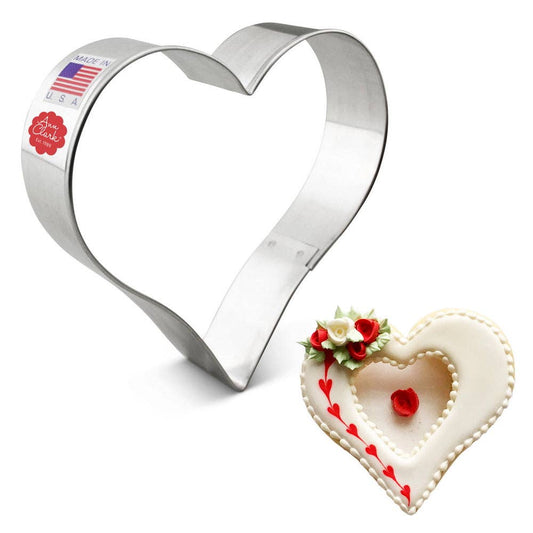 4" Heart Cookie Cutter - Ann Clark