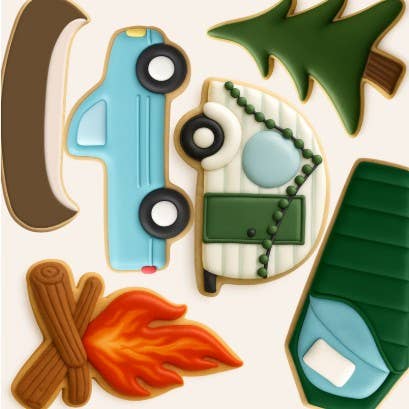 Welcome To Our Campsite 6 pc Cookie Cutter