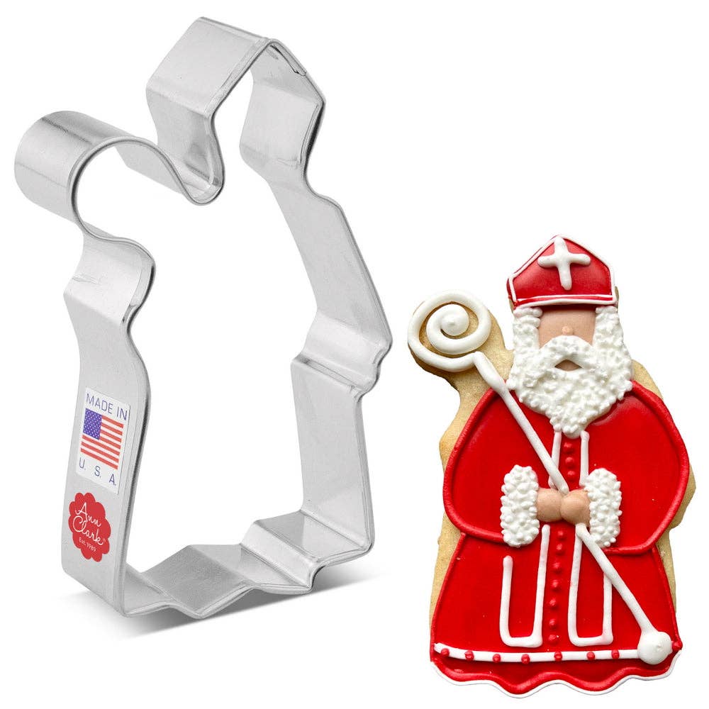 Saint Nicholas/Patrick Cookie Cutter 4"- Ann Clark