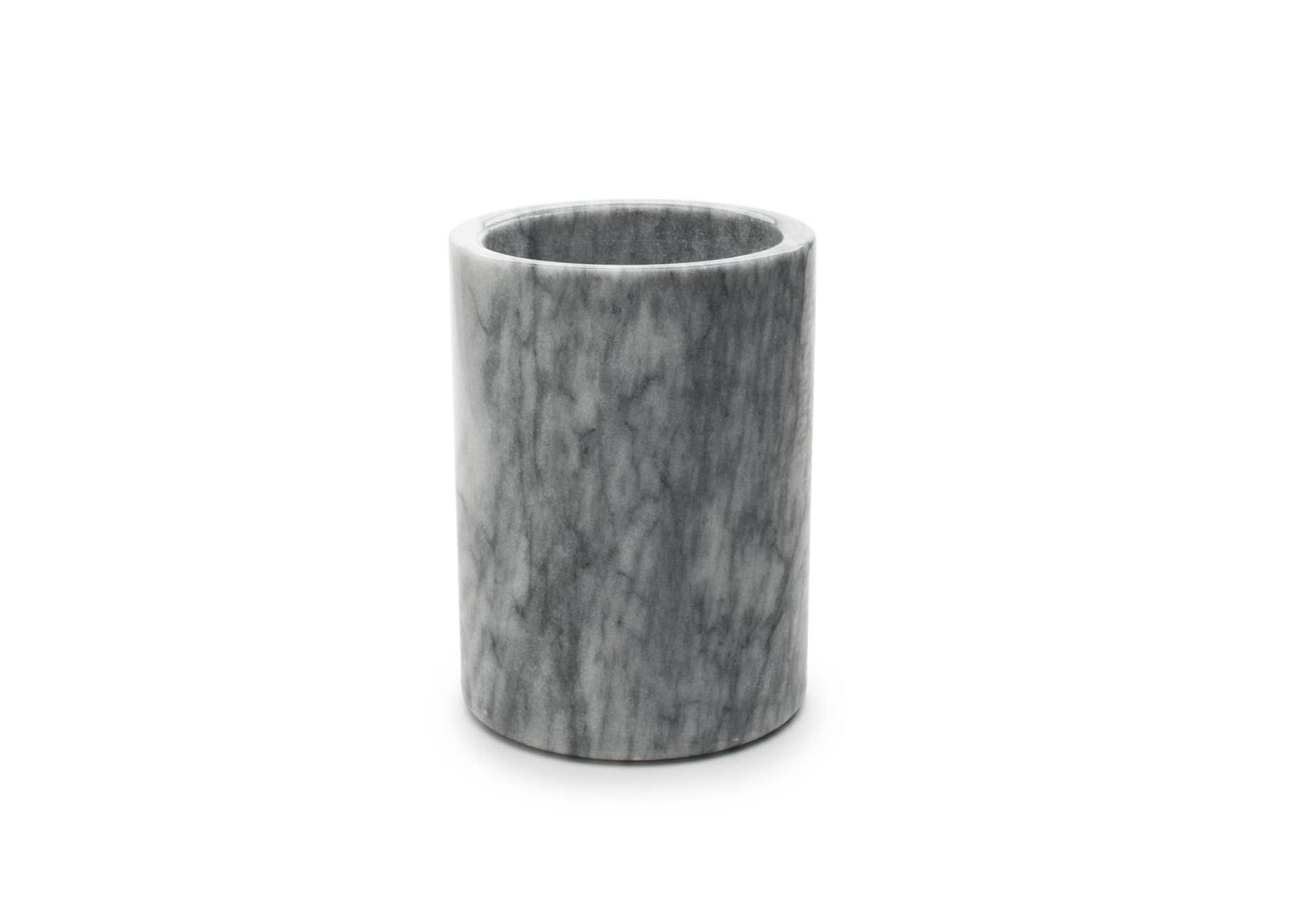 Marble Utensil Holder, White, 4.75" x 4.75" x 7" - Fox Run