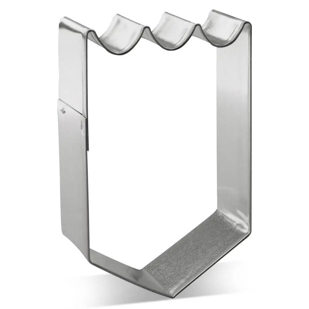 Castle Royal Banner Cookie Cutter, 3.75"
