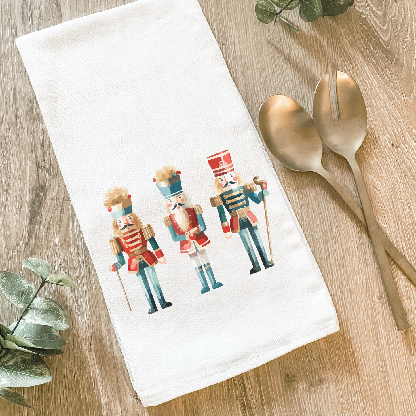 Holiday Nutcracker - Cotton Tea Towel