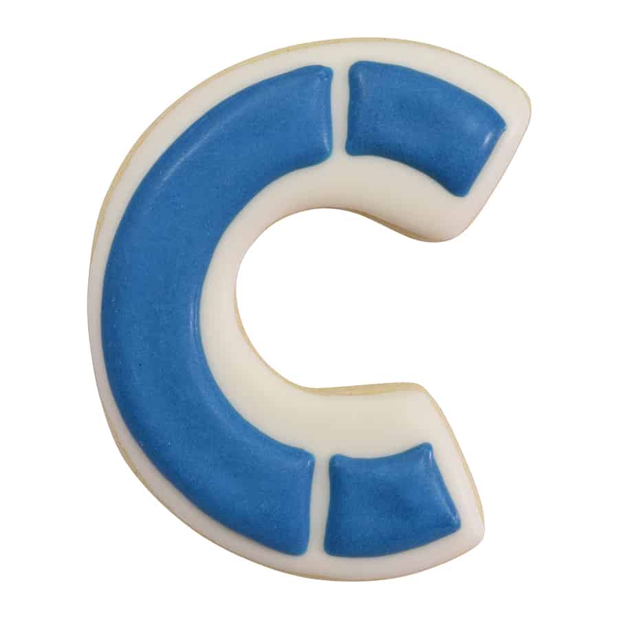 Letter C Cookie Cutter, 3"- R&M