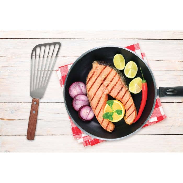 Fish Spatula – Slotted Angled Stainless Steel Turner - Harold Import Co.