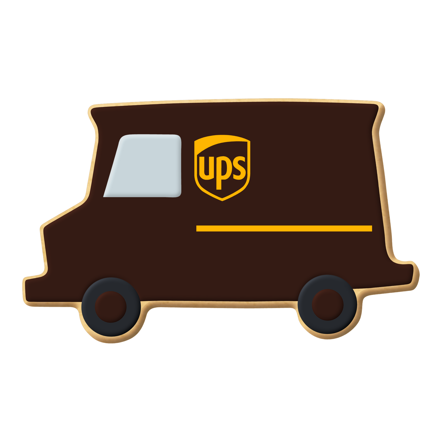 Delivery Truck Cookie Cutter (4 1/8")