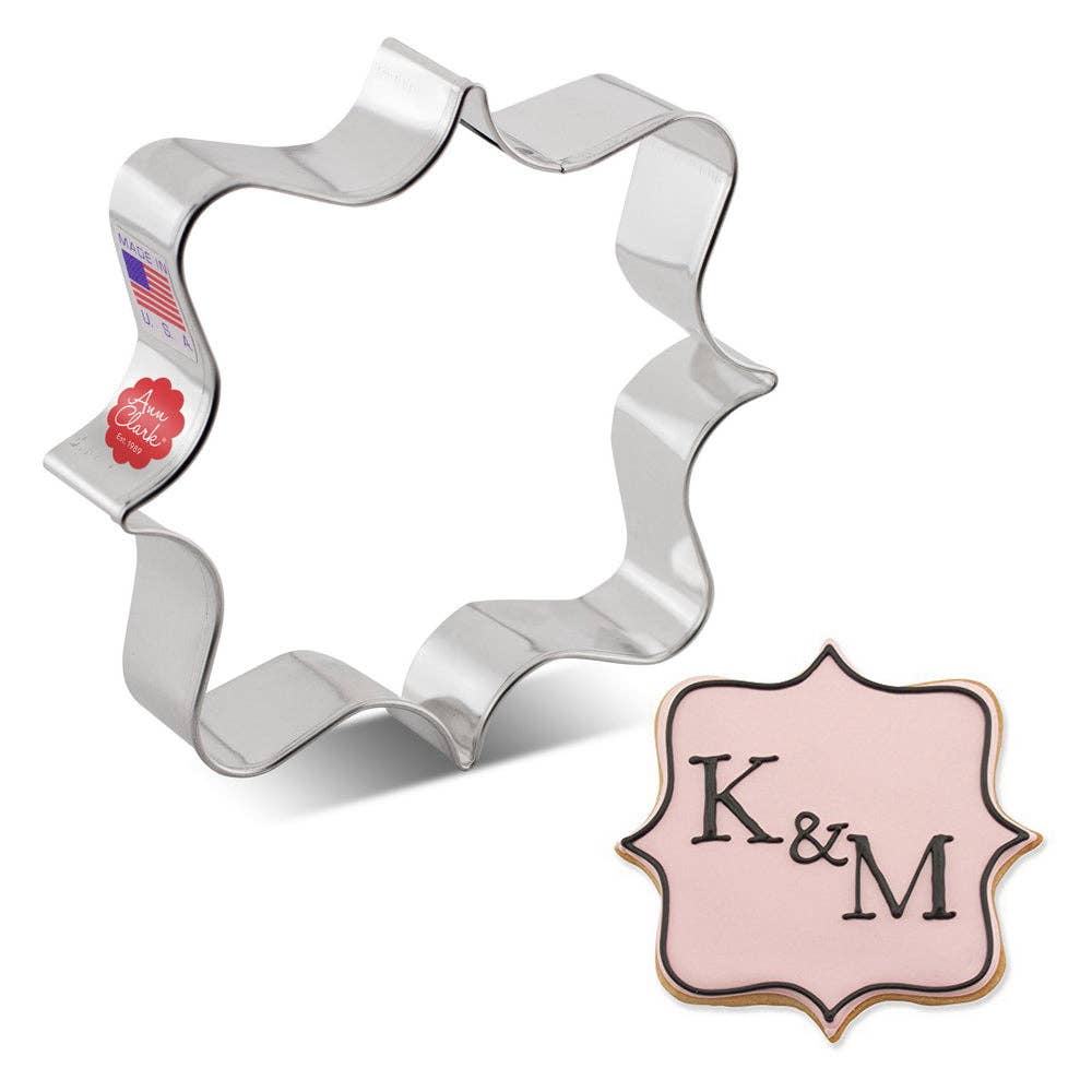 Square Plaque Cookie Cutter- Ann Clark