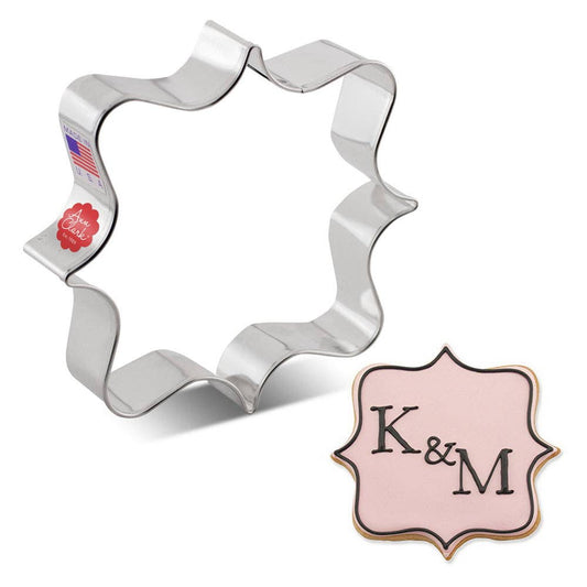 Square Plaque Cookie Cutter- Ann Clark