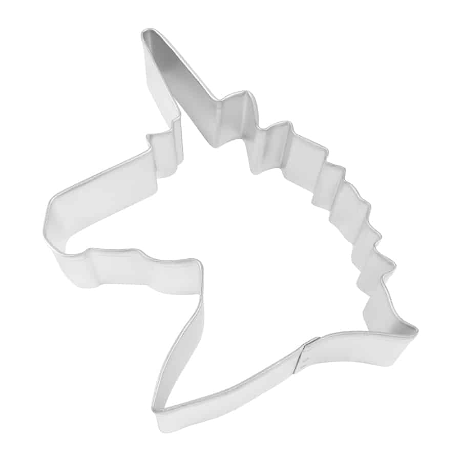Unicorn Head Cookie Cutter, 4.75"- R&M