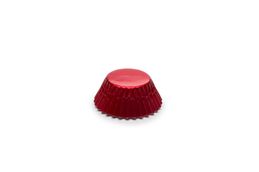 Mini Red Foil Cupcake Liners, 48 Count, 1.75" - Fox Run