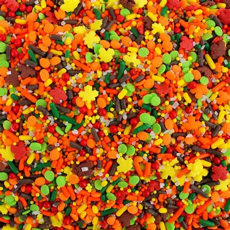 Autumn Fusion Mix Sprinkles