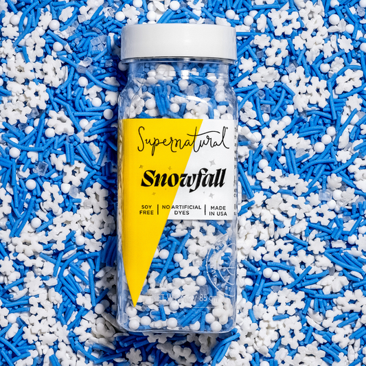 Snowfall Dye-Free Sprinkles - Supernatural