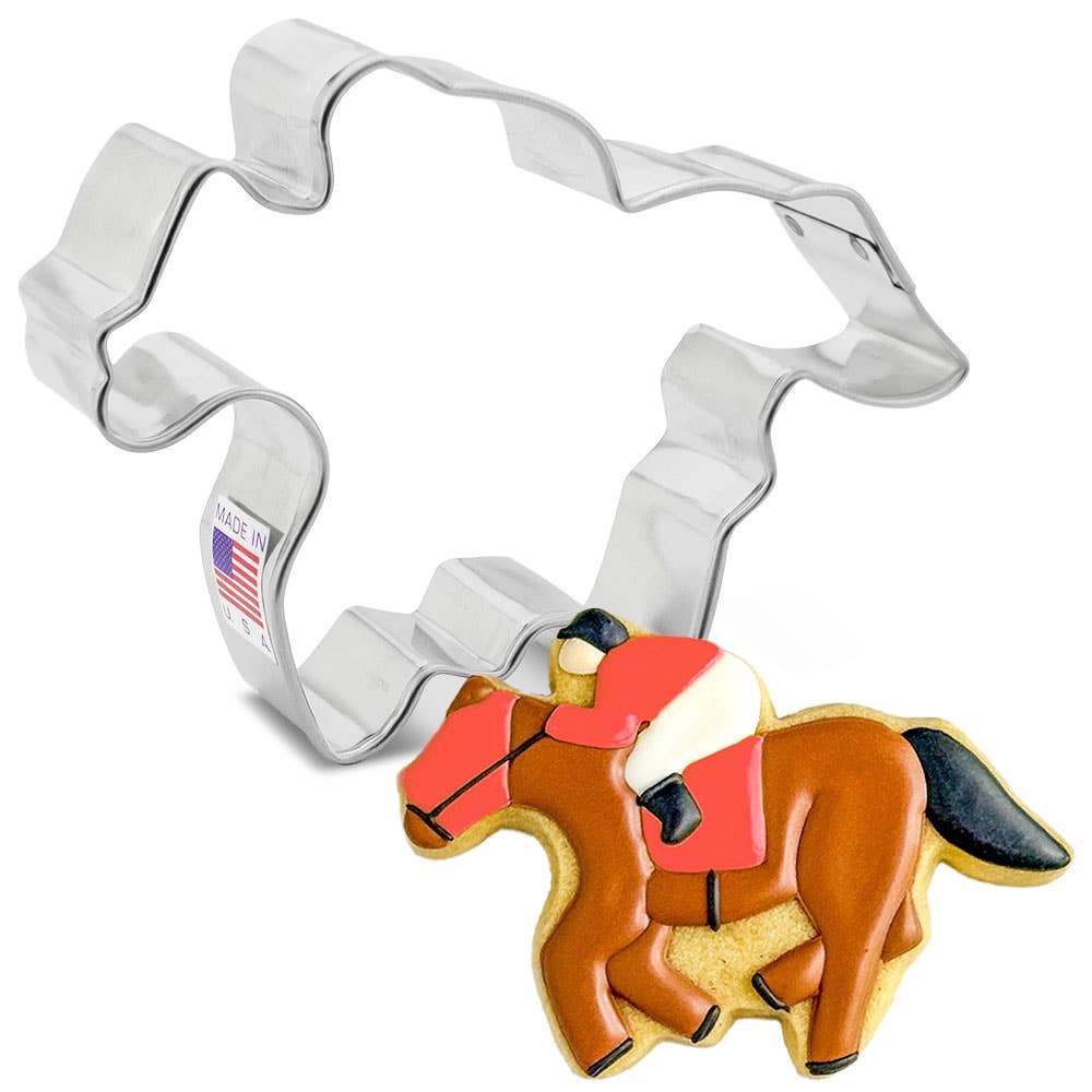 Racehorse Cookie Cutter (3.2")- Ann Clark