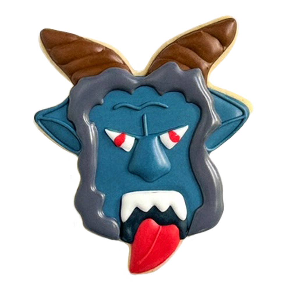 Krampus Head Cookie Cutter - Ann Clark