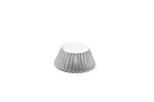 Silver Foil Mini Cupcake Liners, 48 Count, 1.75" - Fox Run