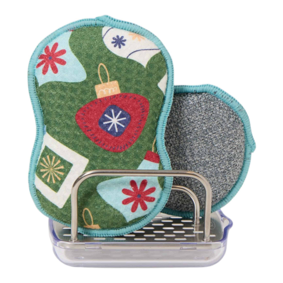 Once Again Home Co. - RE:usable Sponges (Set of 3) - Signature Retro Ornaments