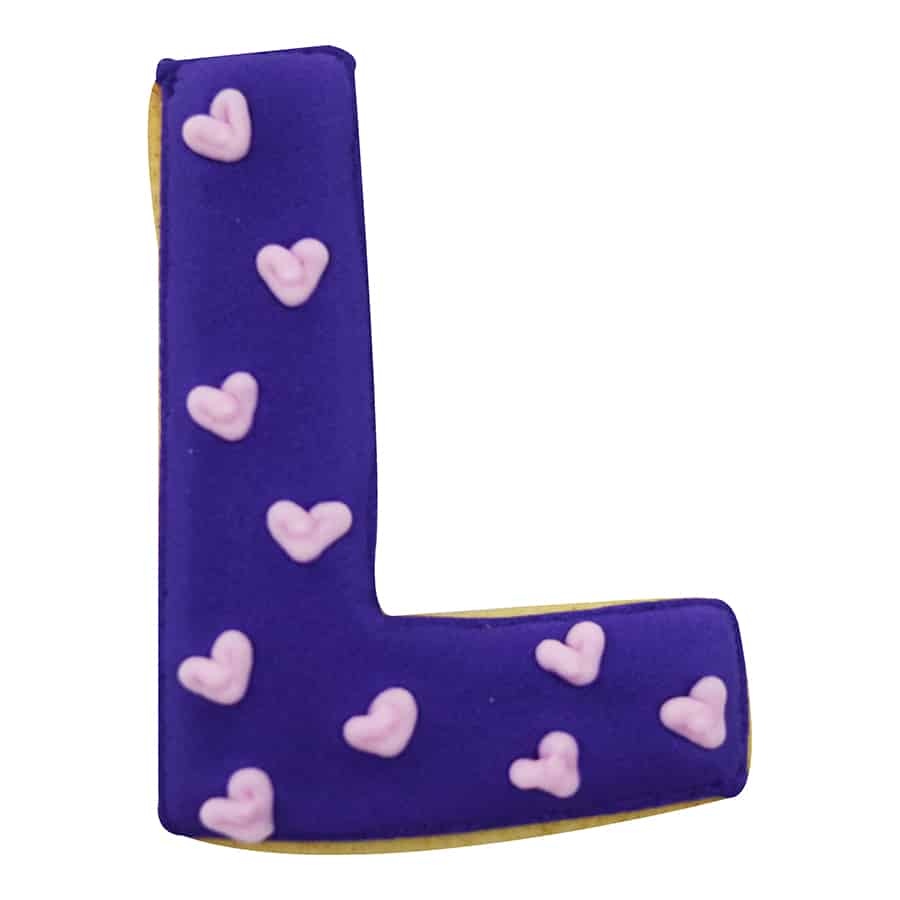 Letter L Cookie Cutter, 3"- R&M