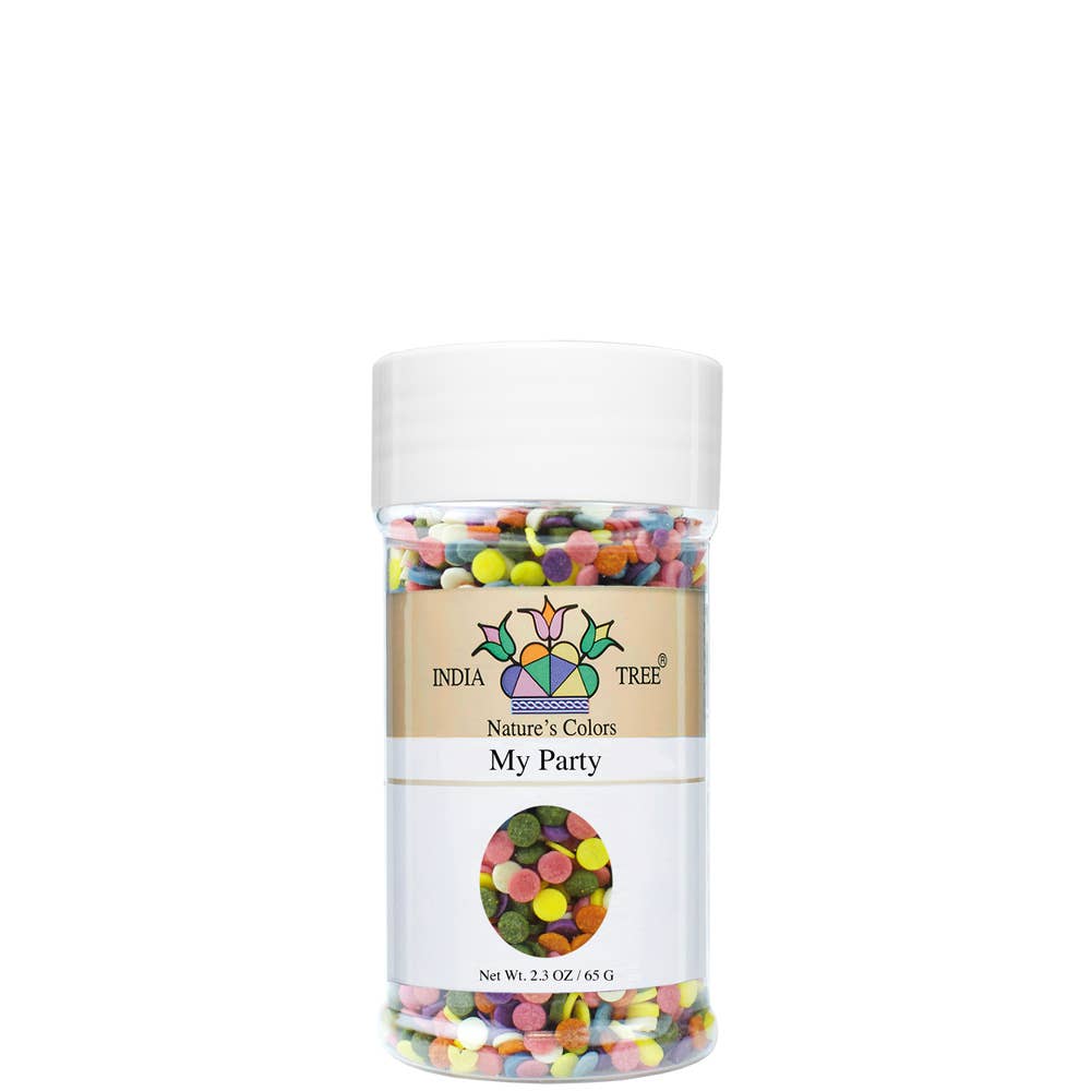 India Tree - Nature’s Colors My Party- 2.3 ounces