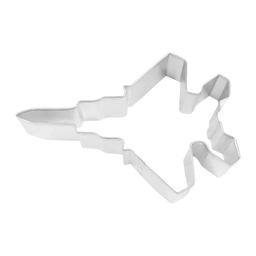 Fighter Jet Cookie Cutter (4.75")- R&M International -