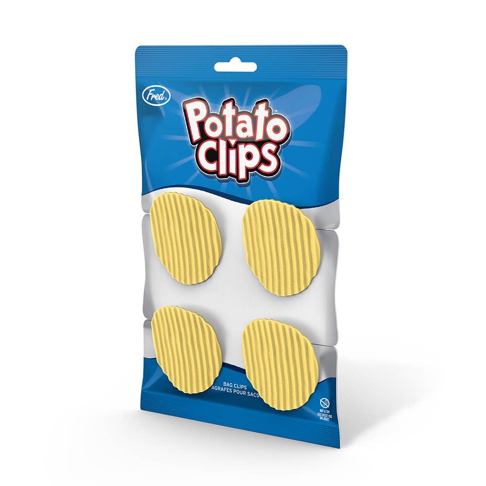 Potato Clips - Chip Bag Clips Set of 4 - Fred & Friends