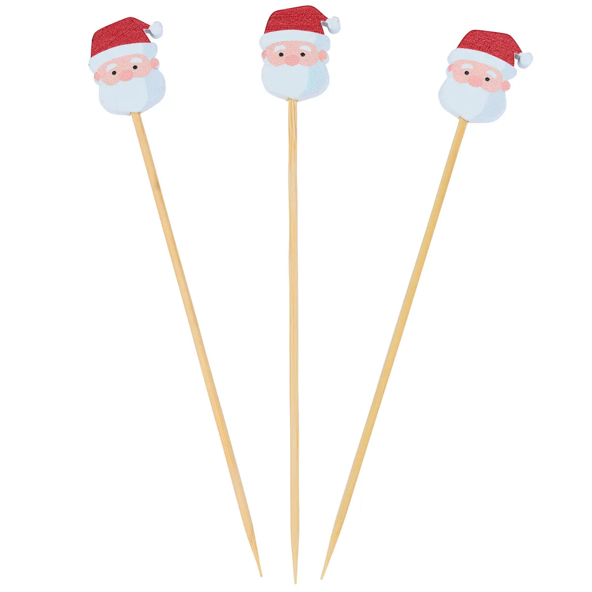 Santa Face Party Picks, pack of 20- Primitives by Kathy