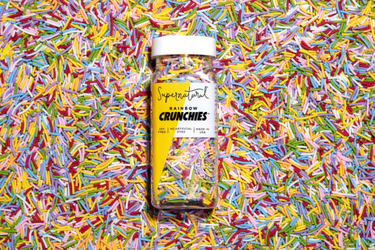 Rainbow Dye-Free Crunchies Sprinkles - Supernatural