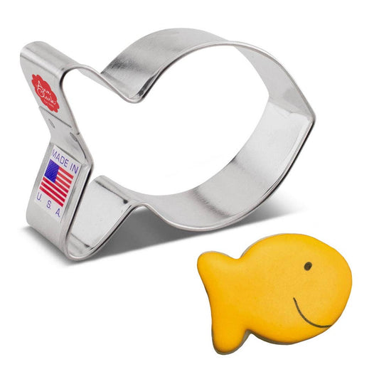 Goldfish Cookie Cutter, 3"- Ann Clark