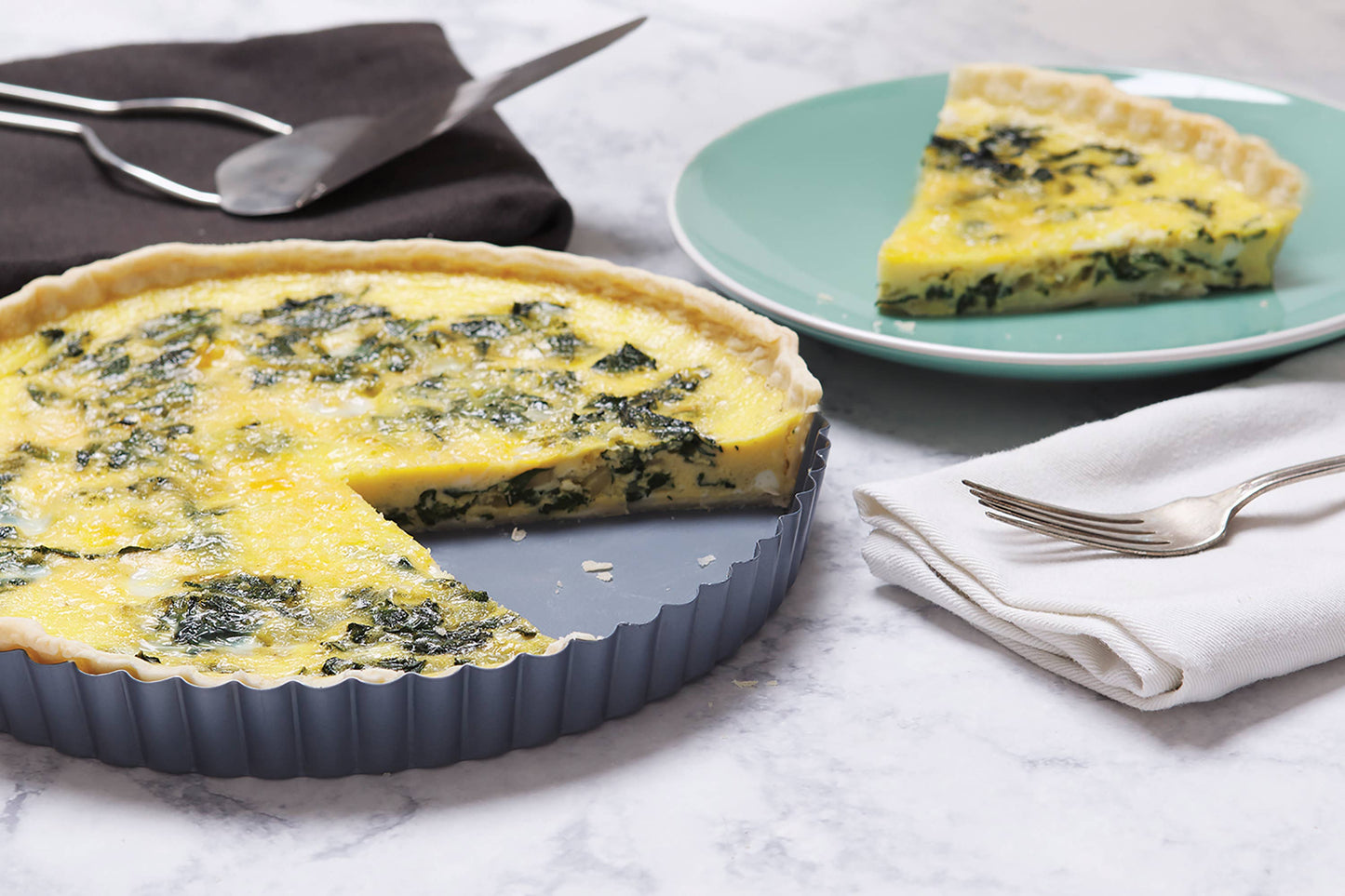 9” Non-Stick Bottom Tart and Quiche Pan - Fox Run