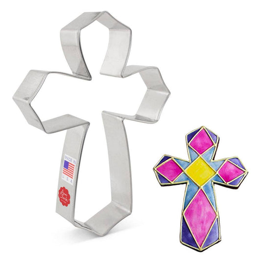 Large Cross Cookie Cutter 4" - Ann Clark