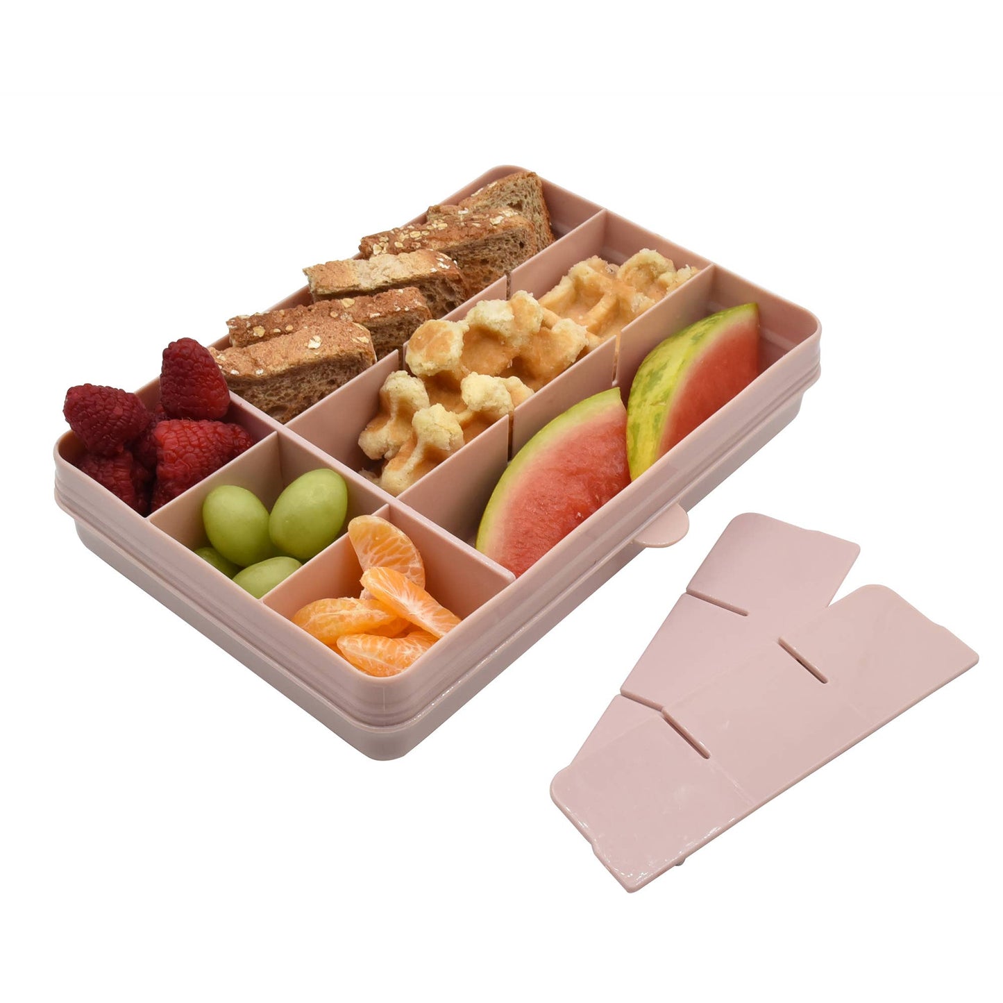Melii Snackle Box, 12 Compartments, 48oz.