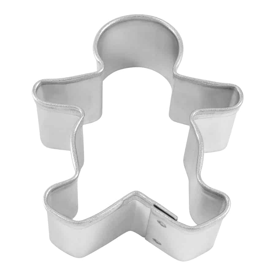 Mini Gingerbread Boy Cookie Cutter, 1.5"- R&M