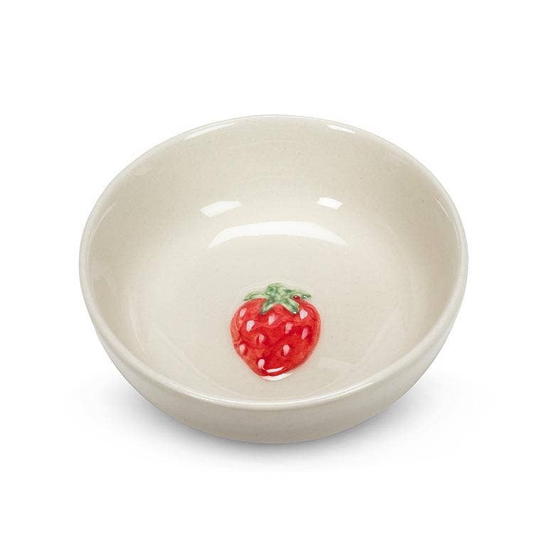 Mini Bowl with Strawberry-3"- Abbott