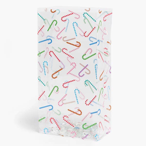 Nashville Wraps - Christmas Print Cello Treat Bags