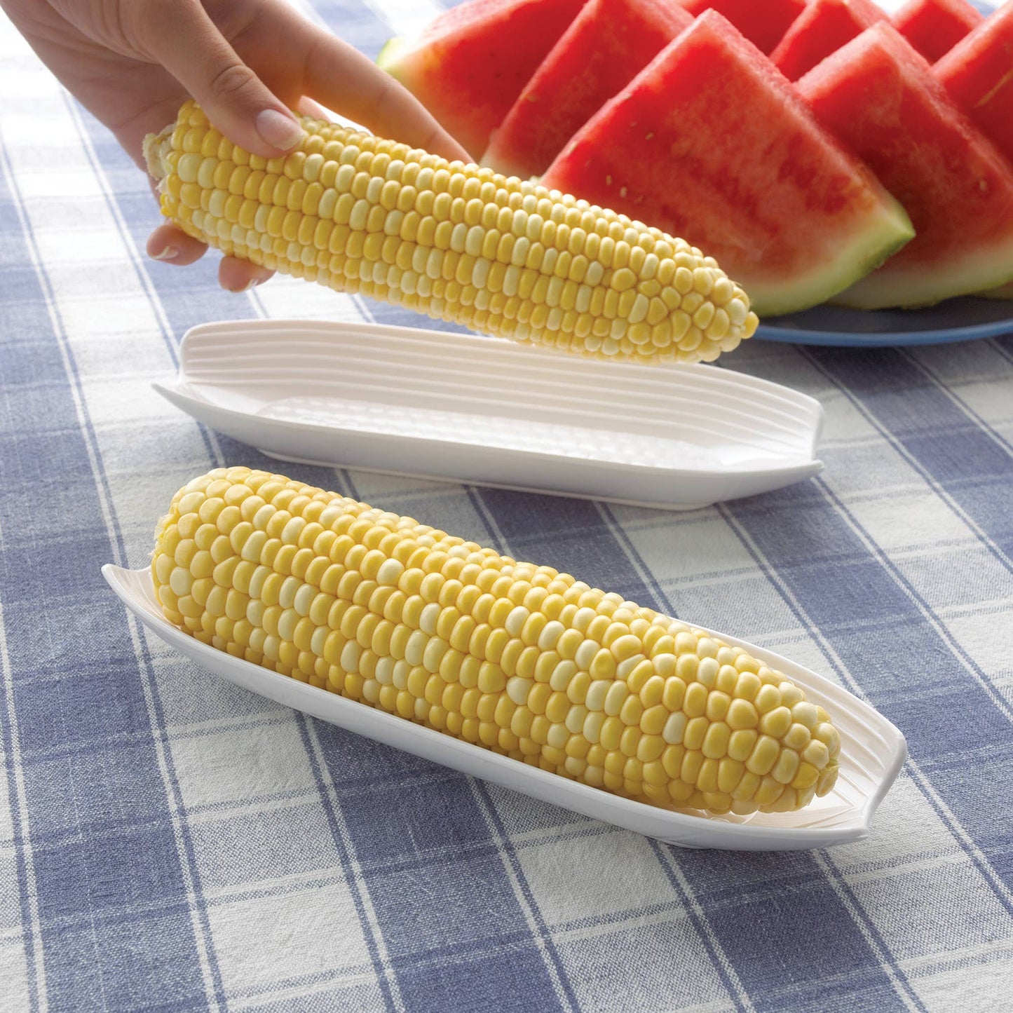 Corn on the Cob Dish, 3" x 8.5"- Fox Run Brands