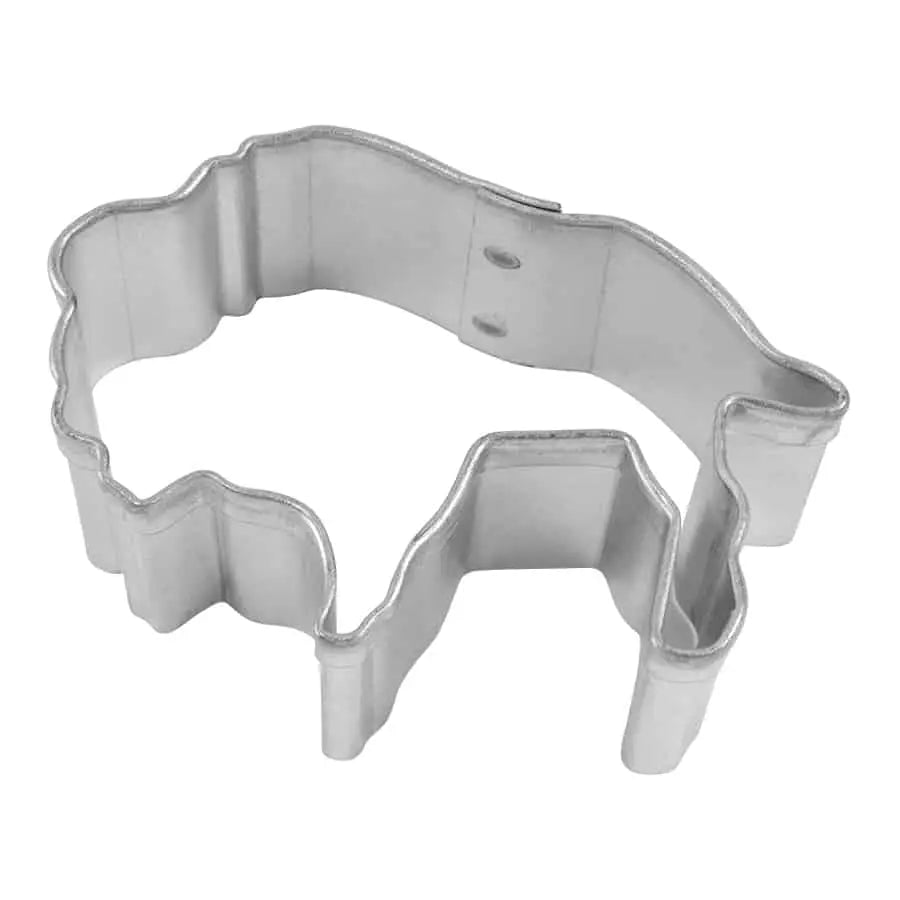 Mini Buffalo Cookie Cutter, 1.75"