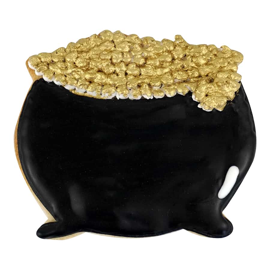 Pot 'O' Gold/Cauldron Cookie Cutter 3.5" - R&M