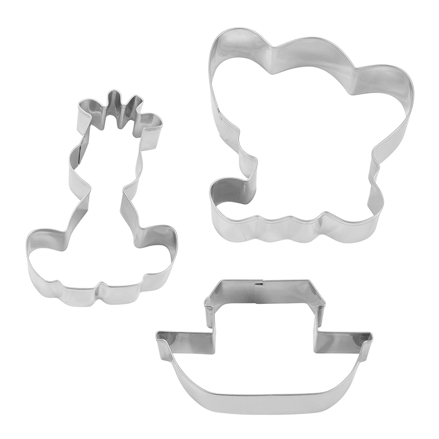 Noah's Ark 3 PC Cookie Cutter Set- R&M