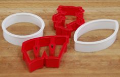University of Wisconsin Badgers Cookie Cutter Set