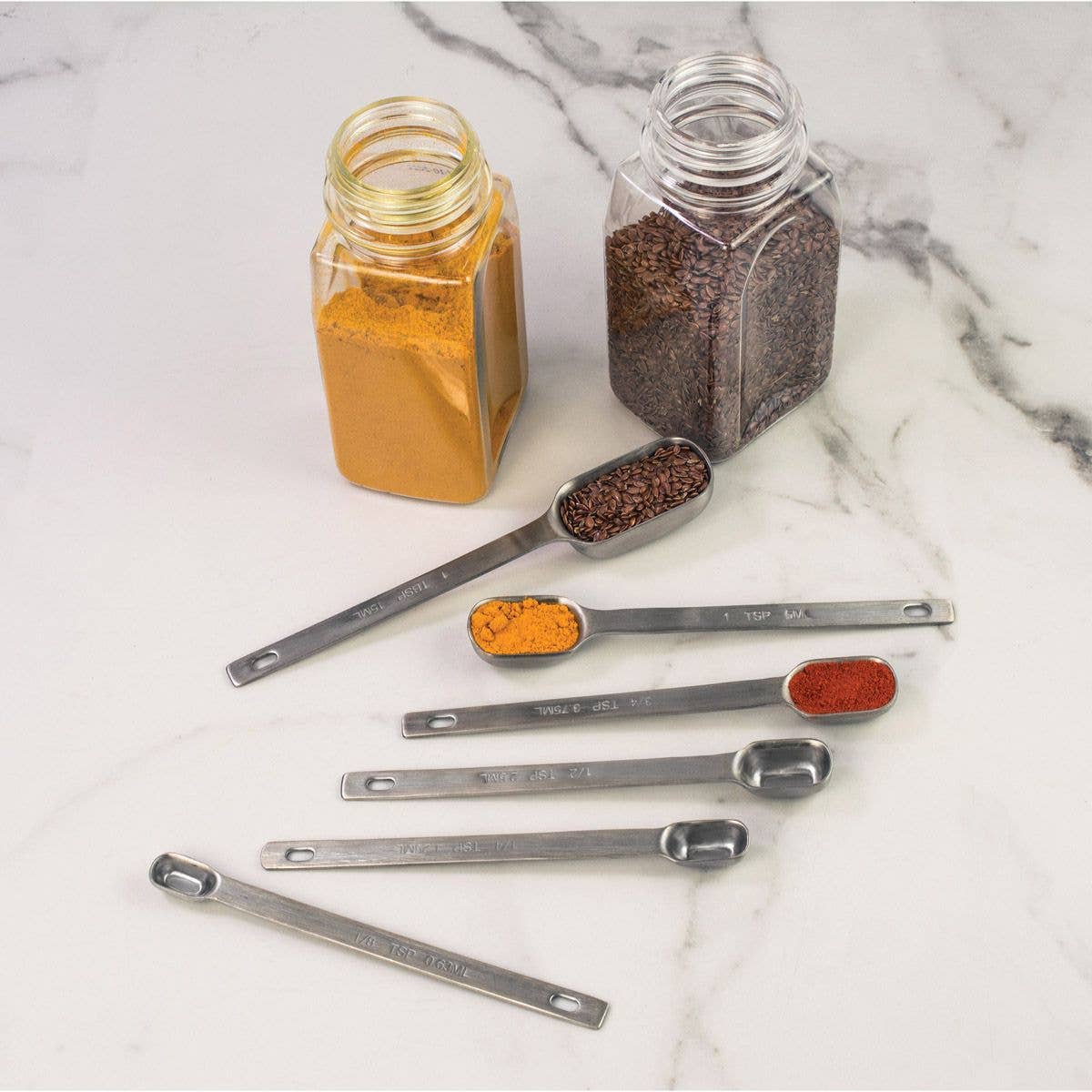 HIC - Harold Import Co. - Mrs. Anderson's Baking Spice Measuring Spoons, 6 pc Set