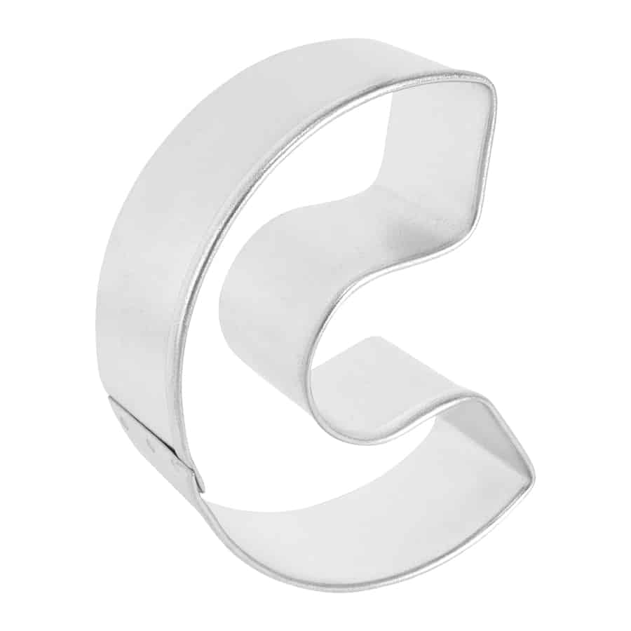 Letter C Cookie Cutter, 3"- R&M
