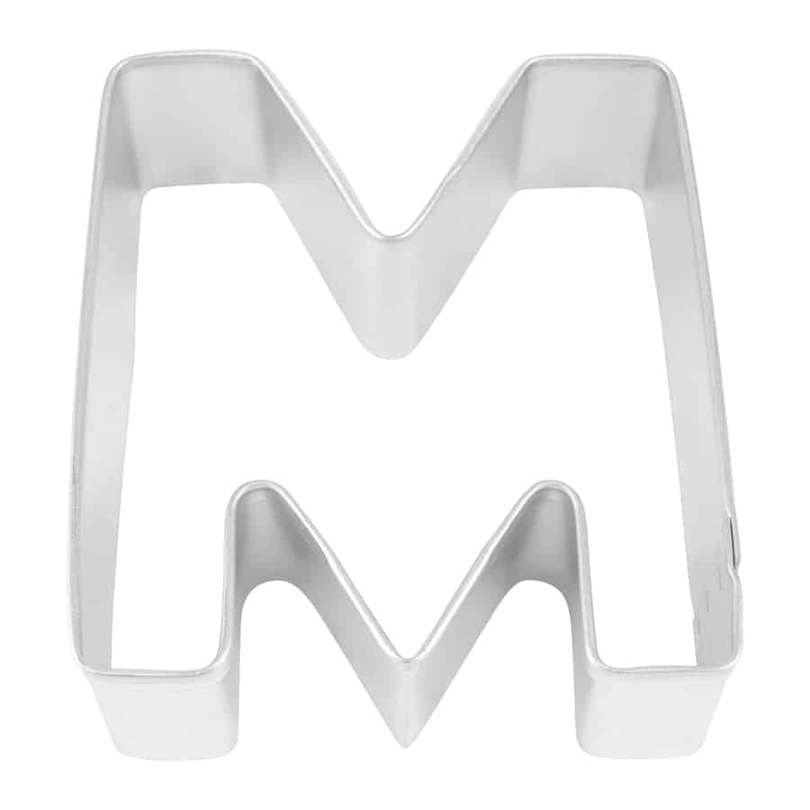 Letter M Cookie Cutter, 3"-R&M