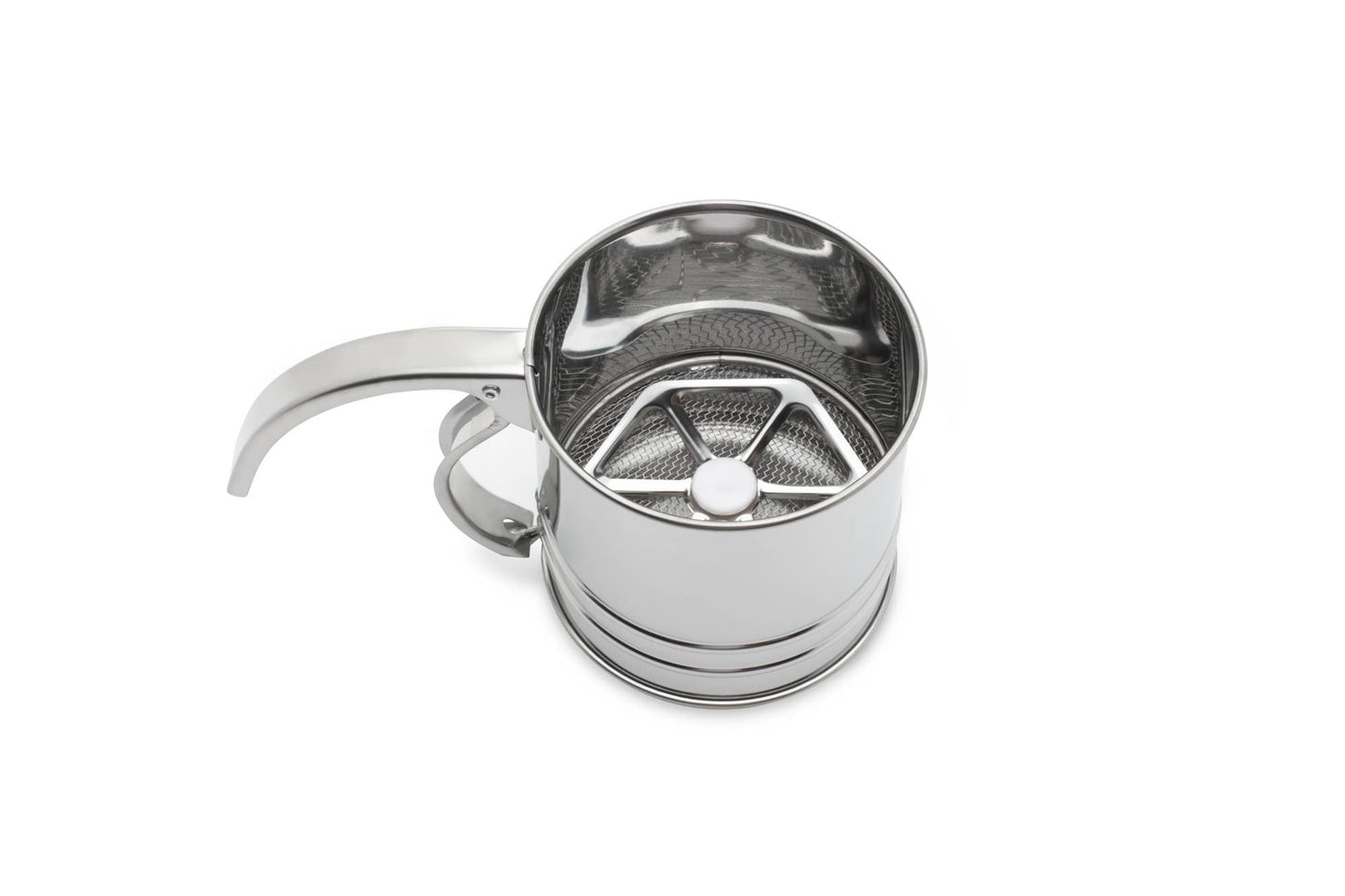 1 Cup Flour Sifter, 3.25" x 5.75" x 3.5"- Fox Run