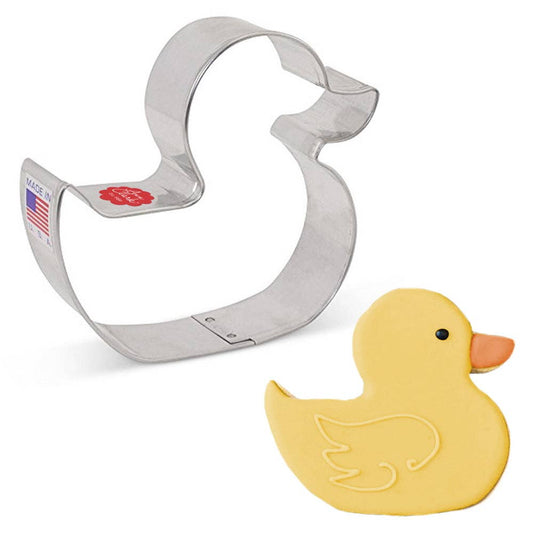 Duckling/ Rubber Duck Cookie Cutter, 3 3/8"- Ann Clark