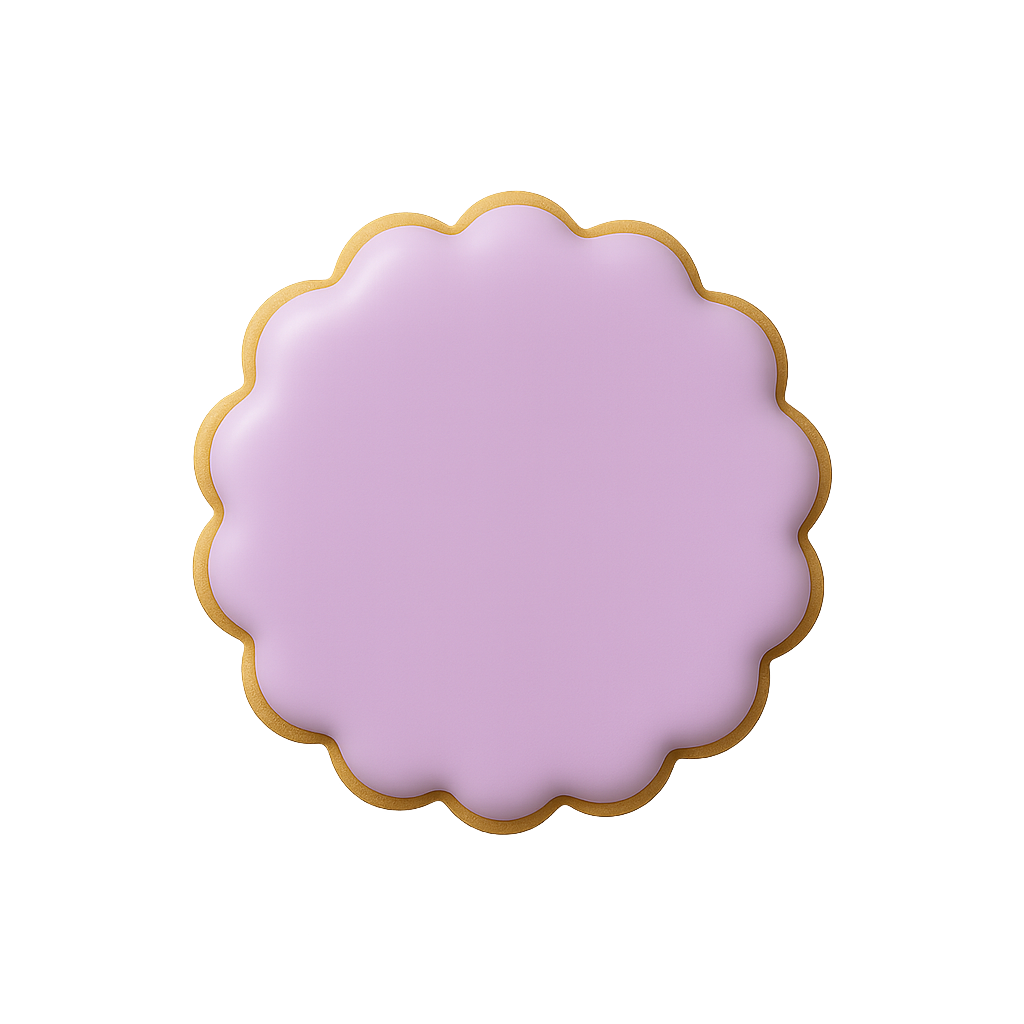 Mini Round Fluted Cookie Cutter, 1.5 in