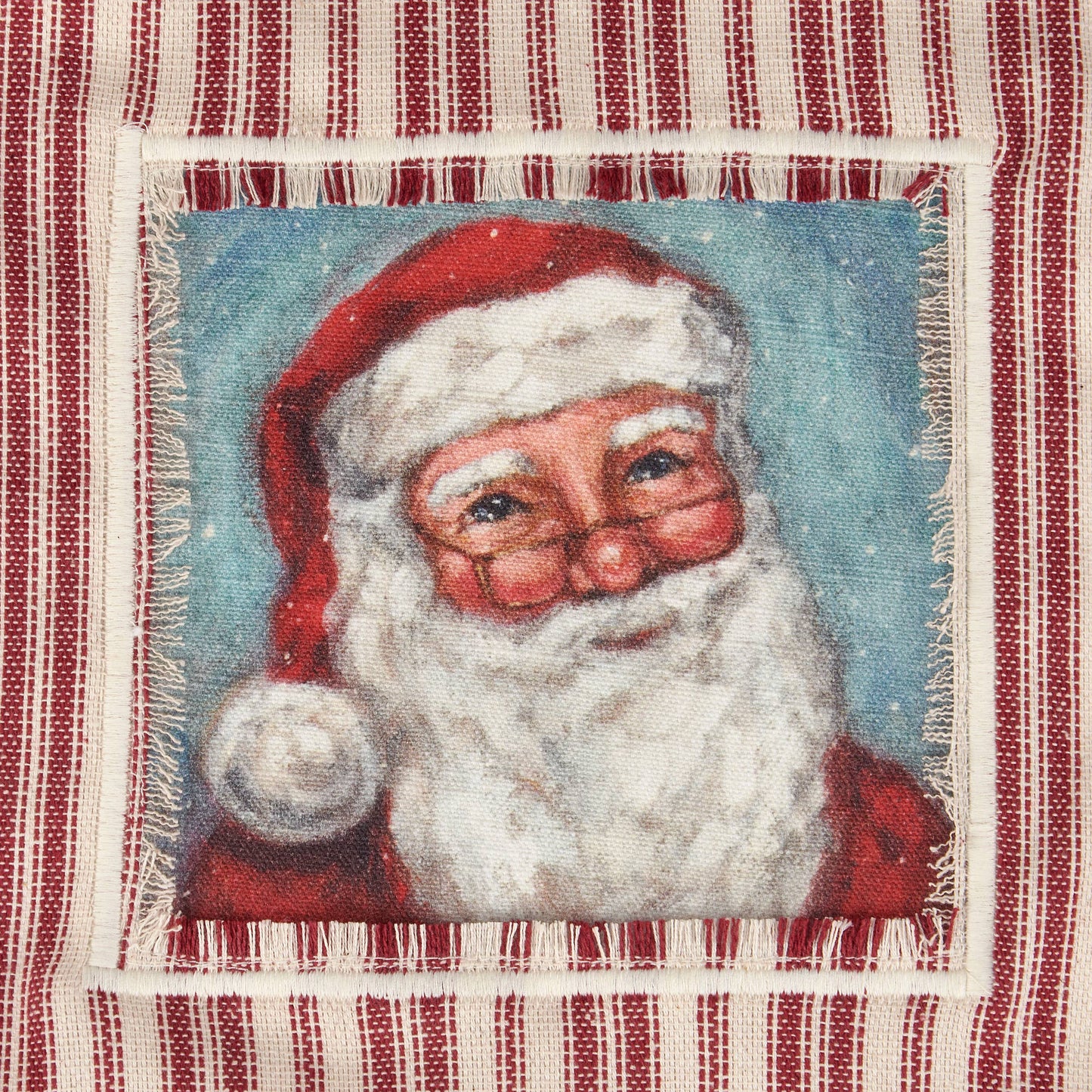 Merry Santa Apron - Primitives By Kathy