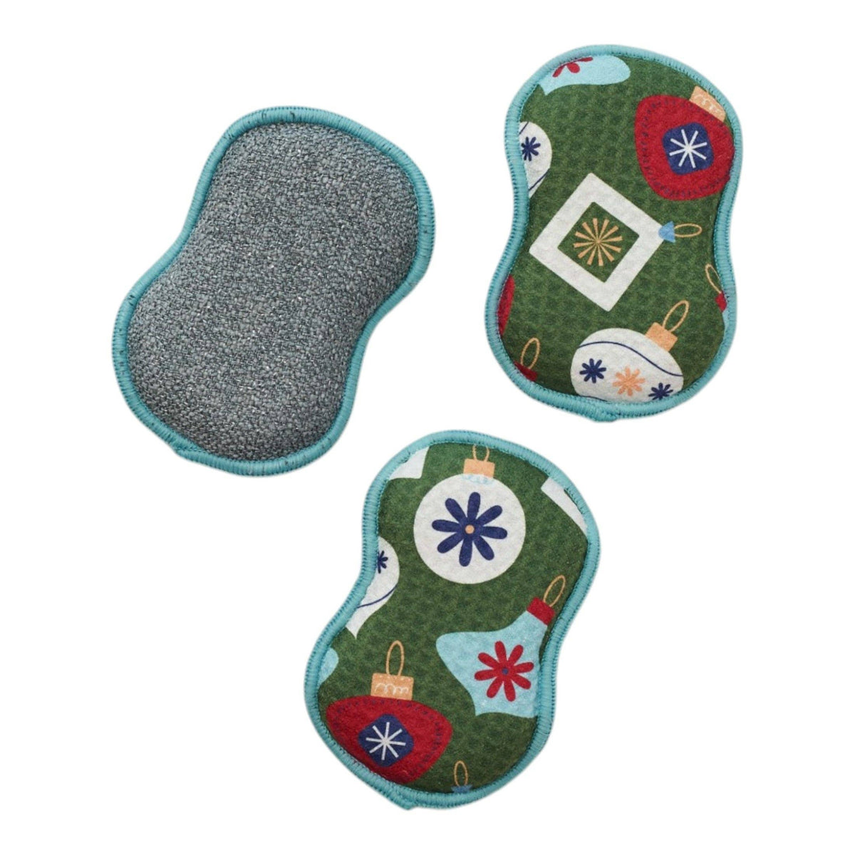 Once Again Home Co. - RE:usable Sponges (Set of 3) - Signature Retro Ornaments
